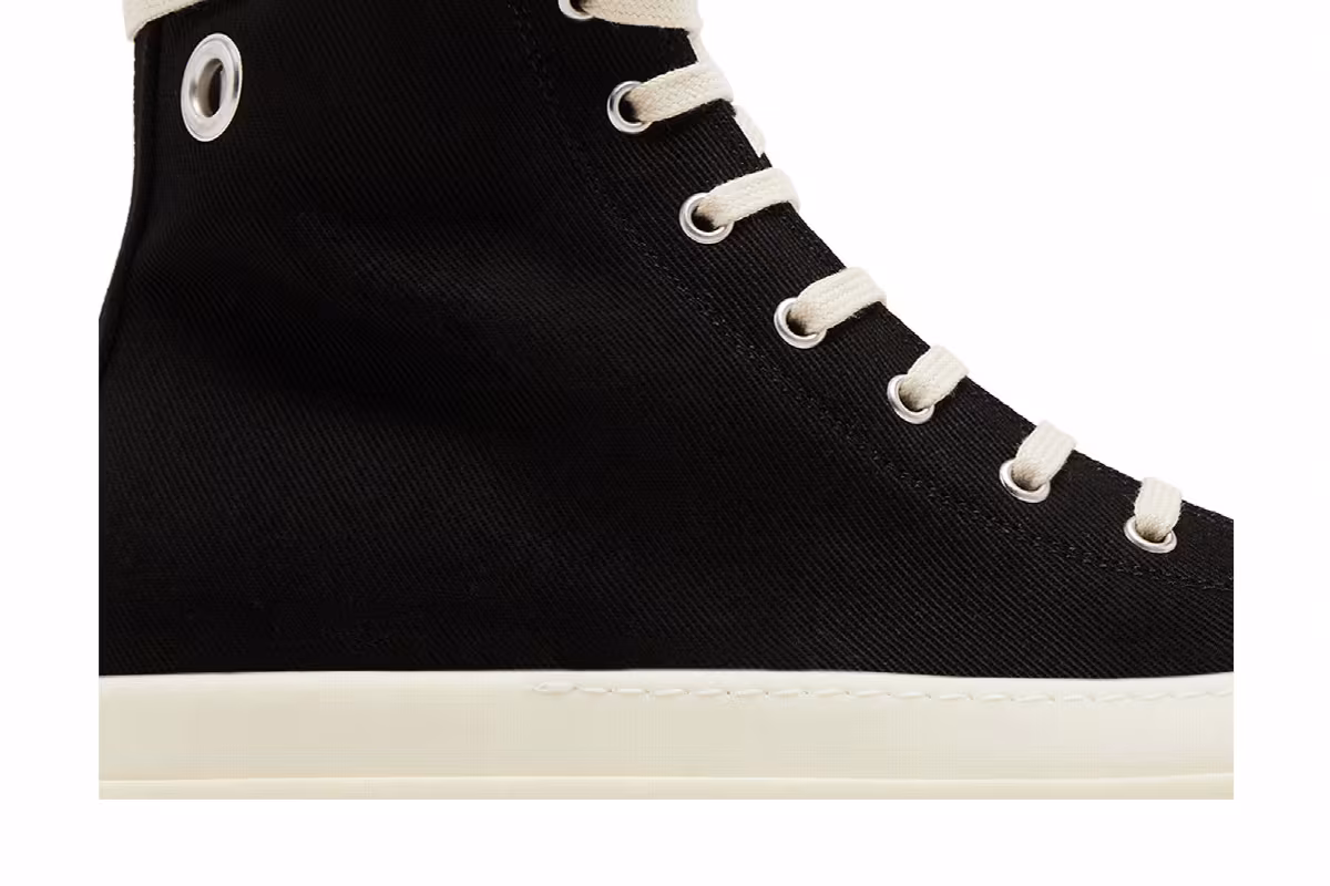 Rick Owens DRKSHDW Hollywood High Black Milk, view 3