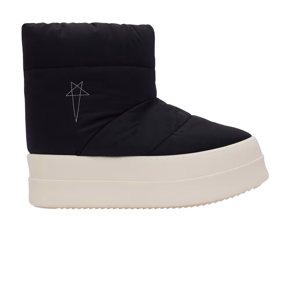 Rick Owens DRKSHDW Mega Bumper Low Lunar Black Pearl