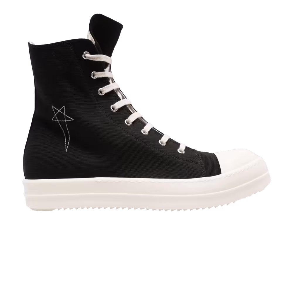Rick Owens Women's DRKSHDW Hollywood Pentagram High Black Milk