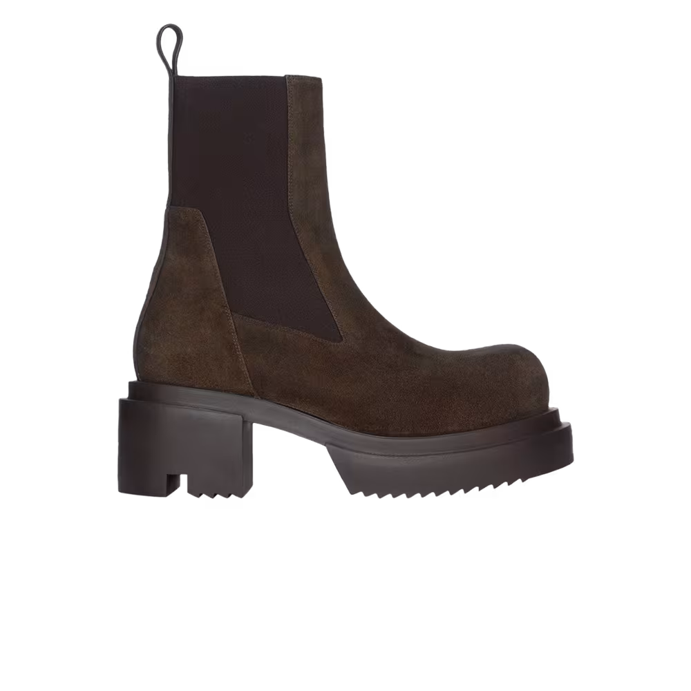 Rick Owens Women's Concordians Bogun Boot Washed Indigo