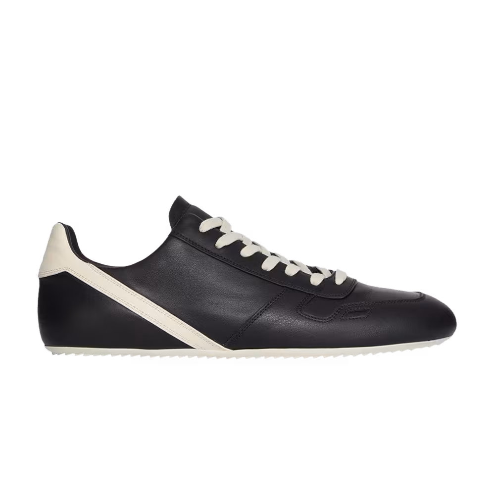 Rick Owens Women's Concordians Minimal Sneaker Black Milk