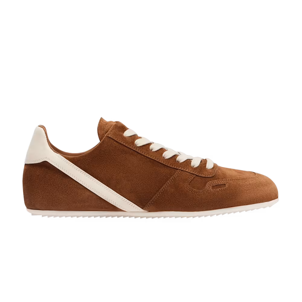 Rick Owens Women's Concordians Minimal Sneaker Chestnut