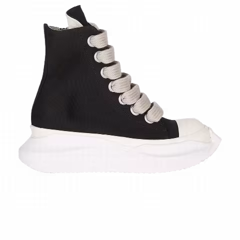 Rick Owens Wmns DRKSHDW Jumbo Lace Abstract High 'Black Milk'