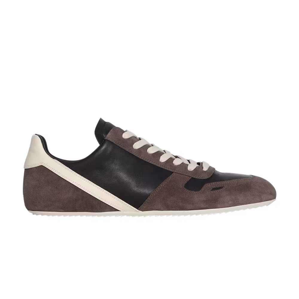 Rick Owens Women's Concordians Minimal Sneaker Dark Dust Black