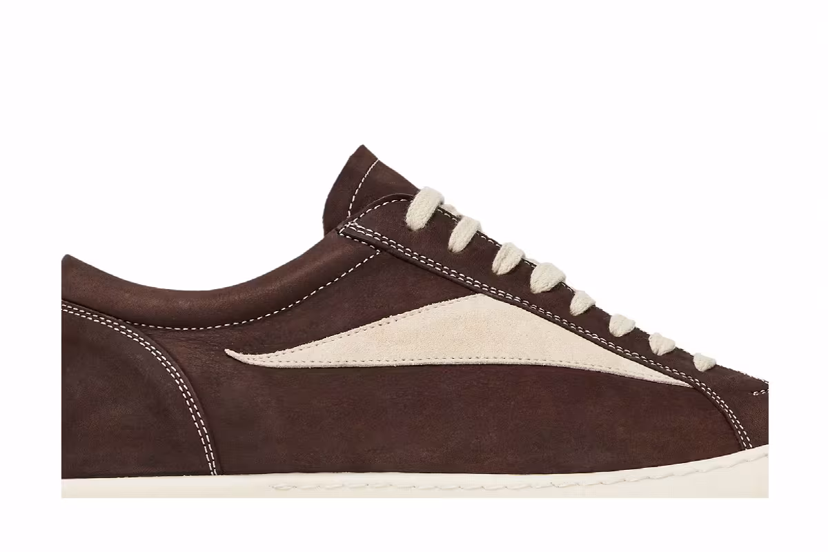 Rick Owens Luxor Vintage Low Brown Milk, view 3