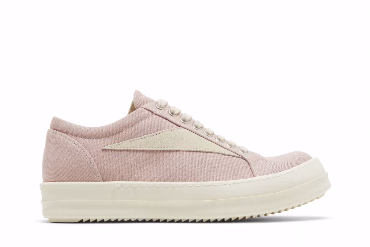 Rick Owens Women's EDFU Vintage Low Faded Pink, view 2