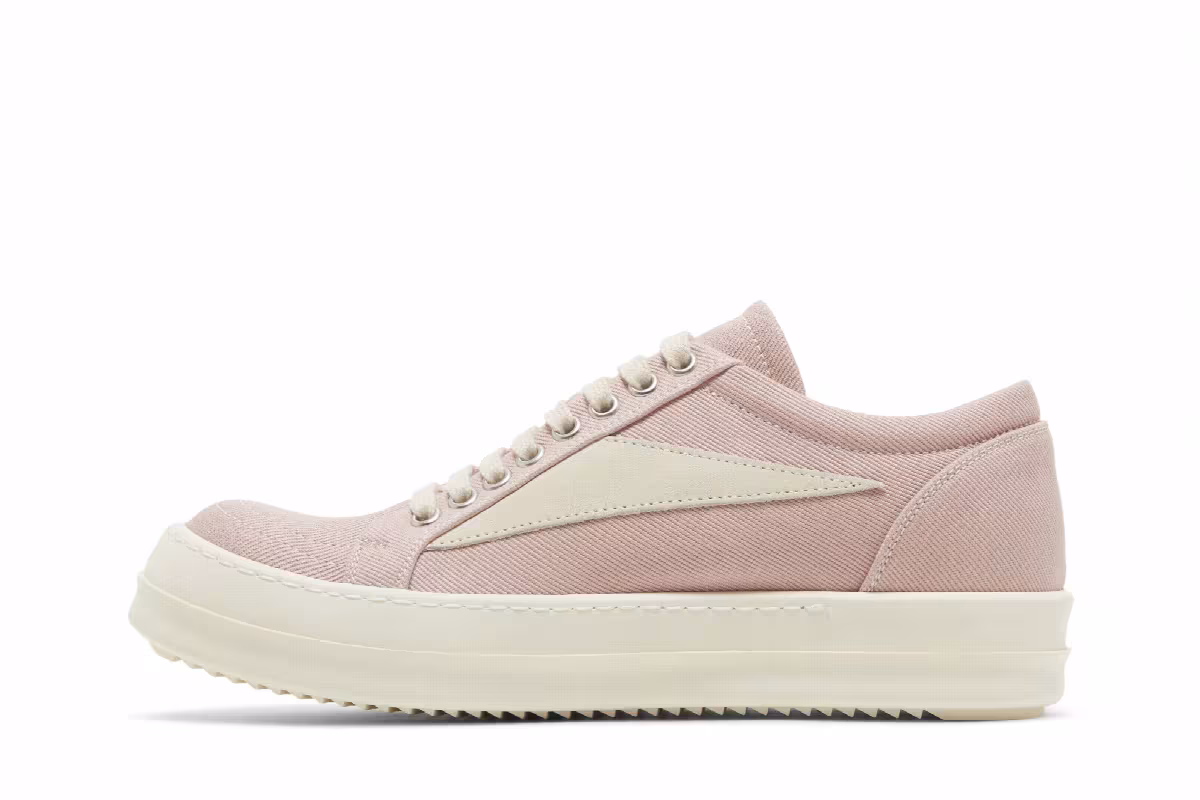 Rick Owens Women's EDFU Vintage Low Faded Pink, view 4