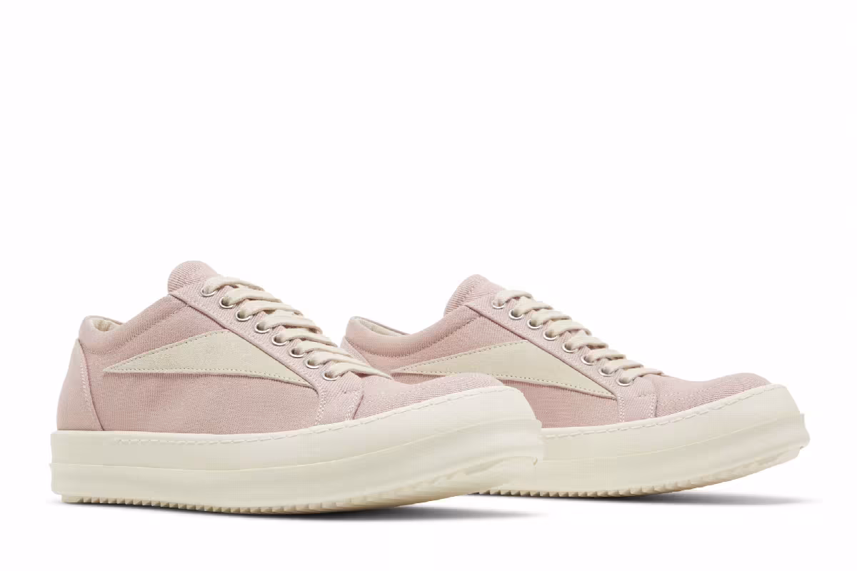 Rick Owens Women's EDFU Vintage Low Faded Pink, view 9