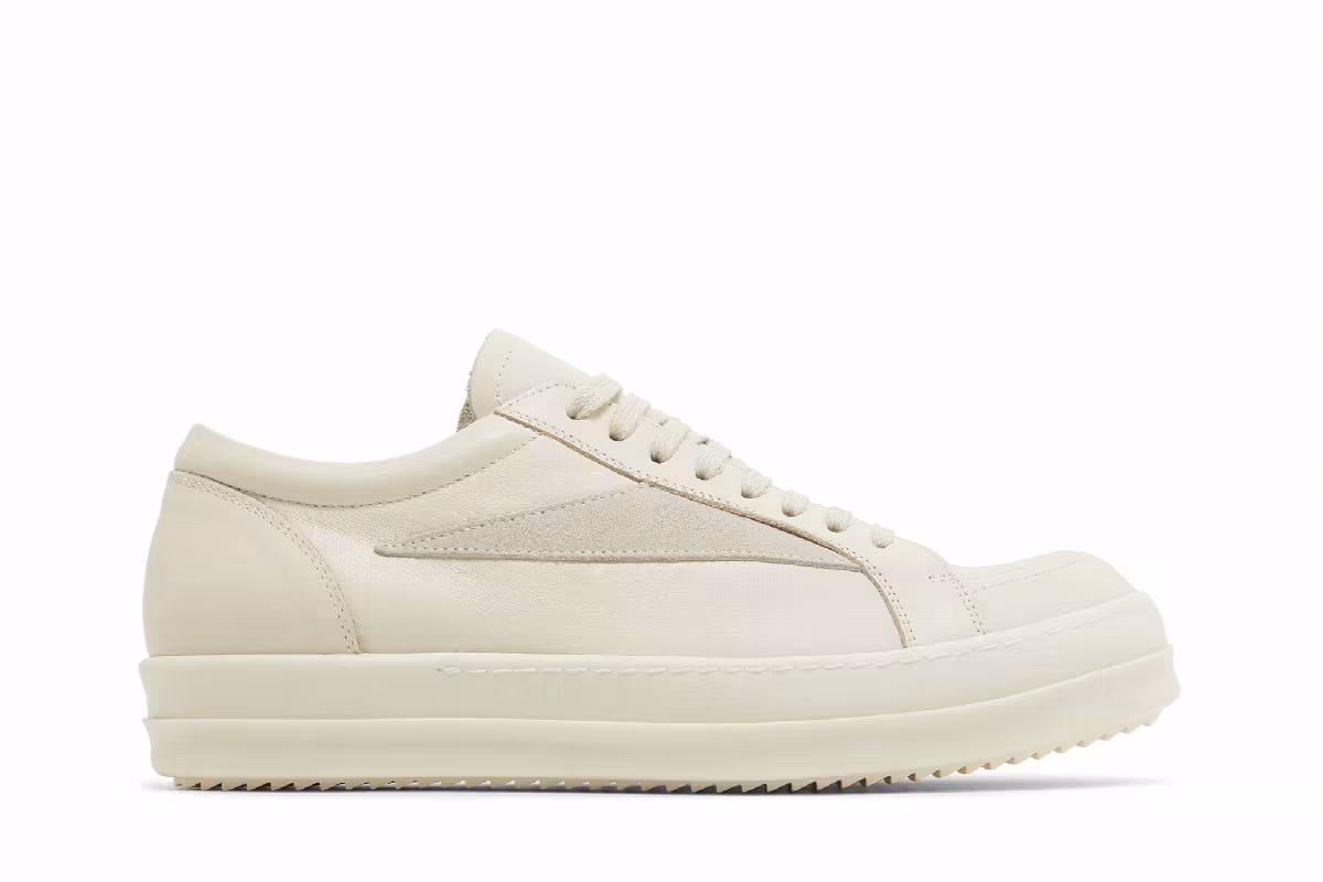 Rick Owens Lido Vintage Sneaker Milk, view 2