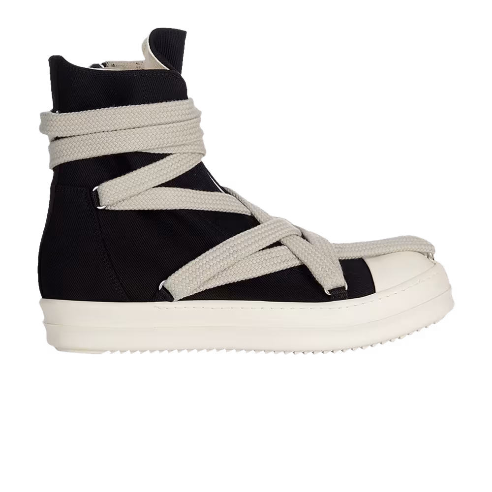 Rick Owens DRKSHDW Luxor Hexa High Black Milk