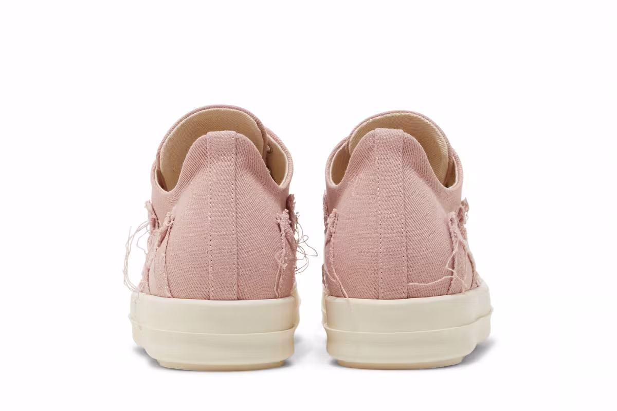 Rick Owens Women's EDFU DRKSHDW Slashed Low Faded Pink, view 7