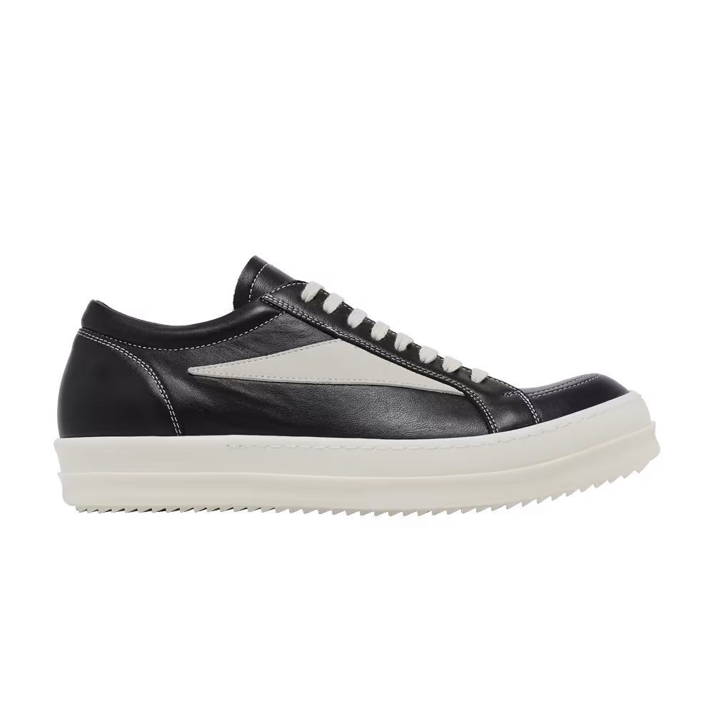 Rick Owens Lido Vintage Sneaker Black Milk