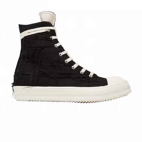 Rick Owens DRKSHDW Luxor Slashed High 'Black Milk'