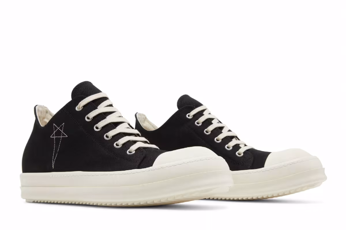 Rick Owens DRKSHDW Luxor Low Black Pearl, view 9