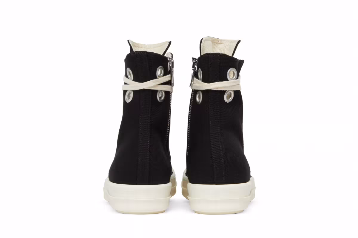 Rick Owens EDFU DRKSHDW Cotton Denim High Black Milk, view 7