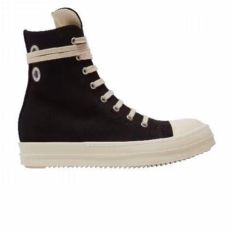 Rick Owens Wmns EDFU DRKSHDW Cotton Denim High 'Black Milk'
