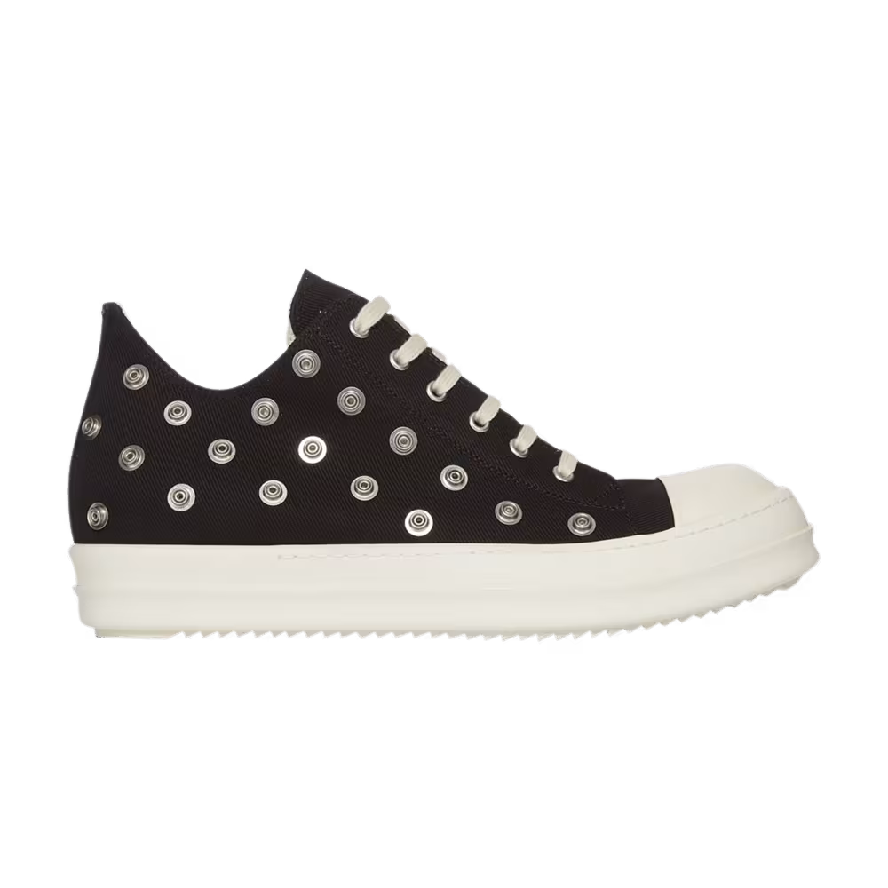 Rick Owens DRKSHDW Luxor Low Male Snaps - Black