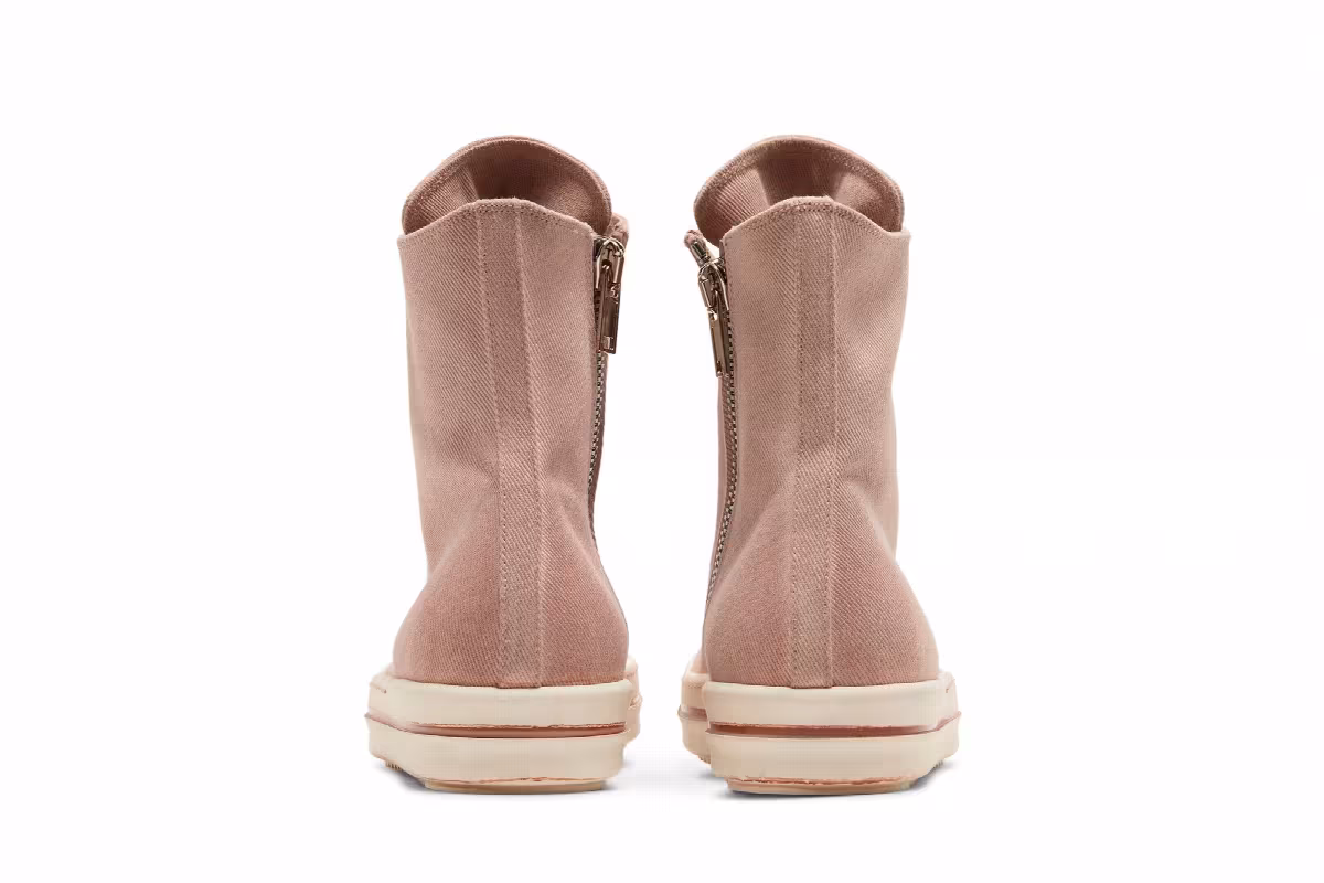 Rick Owens EDFU DRKSHDW Cotton Denim High Faded Pink, view 7