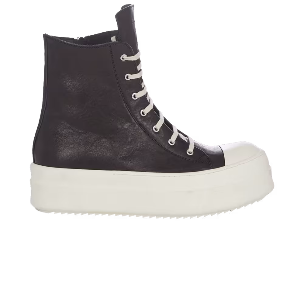 Rick Owens Luxor Runway Mega Bumper High Black Milk