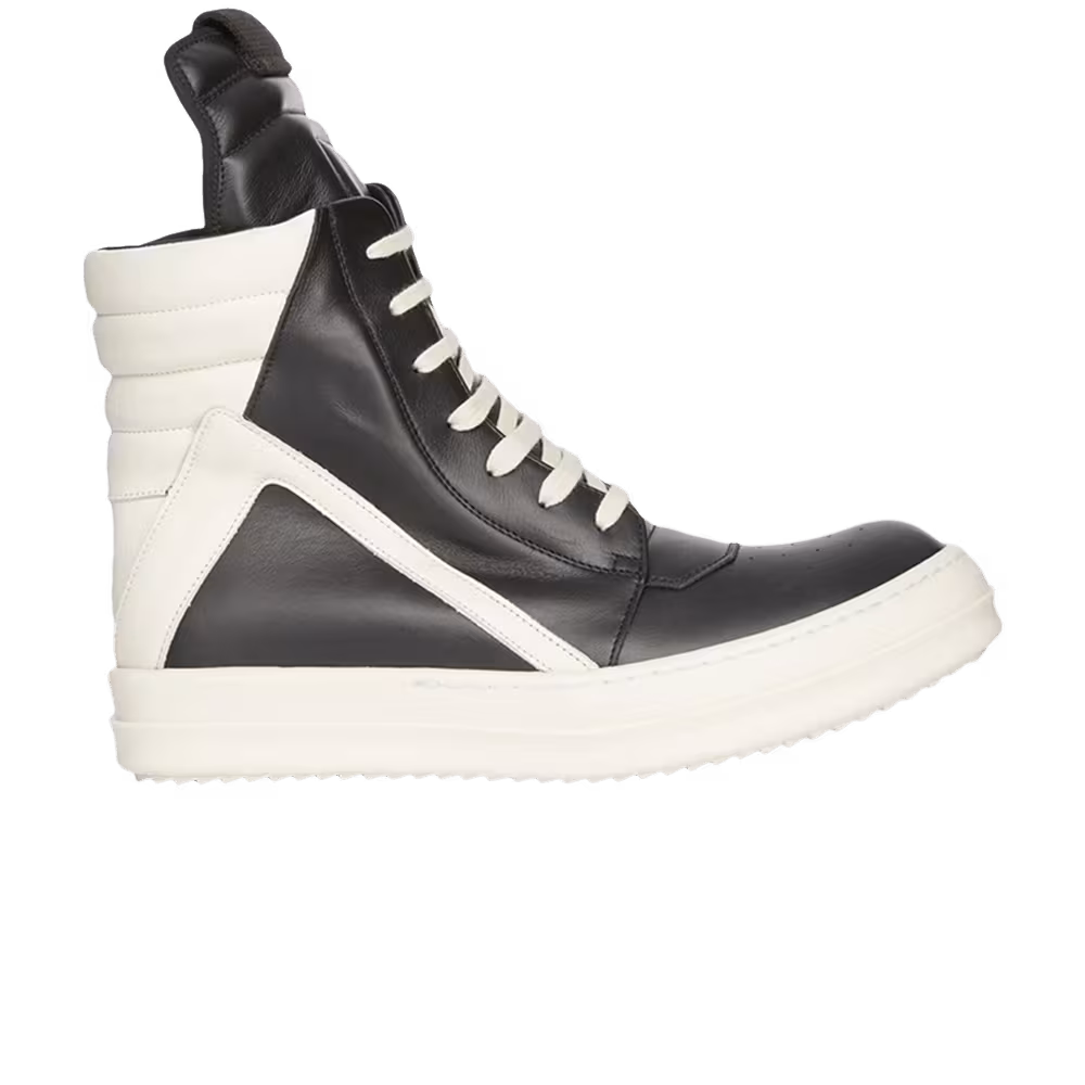Rick Owens Women's Luxor Geobasket High Black Milk