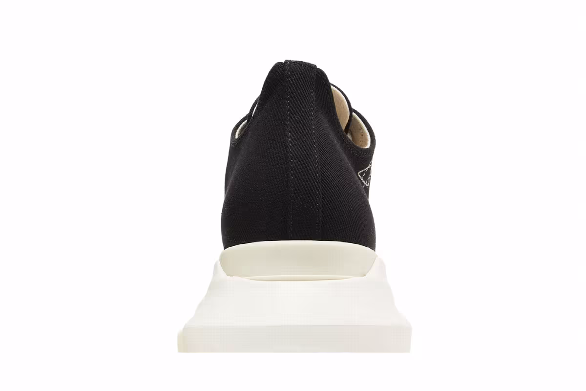 Rick Owens Women's EDFU DRKSHDW Pentagram Embroidery Abstract Low Black Milk, view 8