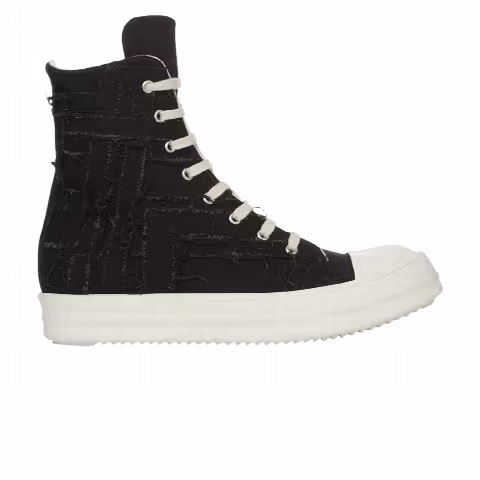 Rick Owens Wmns DRKSHDW EDFU Slashed High 'Black Milk'