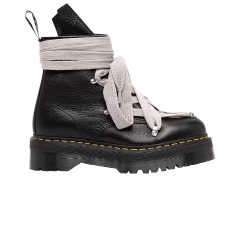 Dr. Martens x Rick Owens 1460 Quad Leather Sole Pentagram Jumbo Lace Boot 'Black'