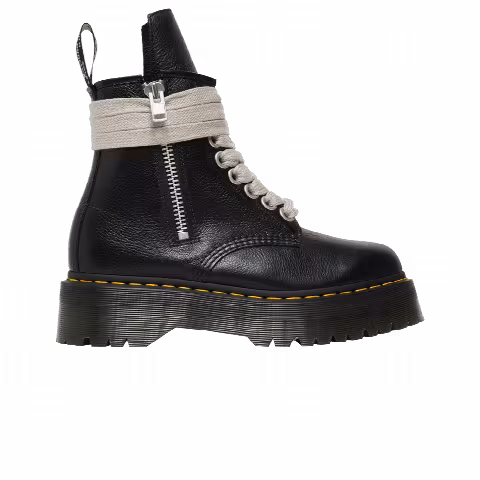 Dr. Martens x Rick Owens Strobe 1460 Quad Sole Jumbo Lace Boot 'Black'