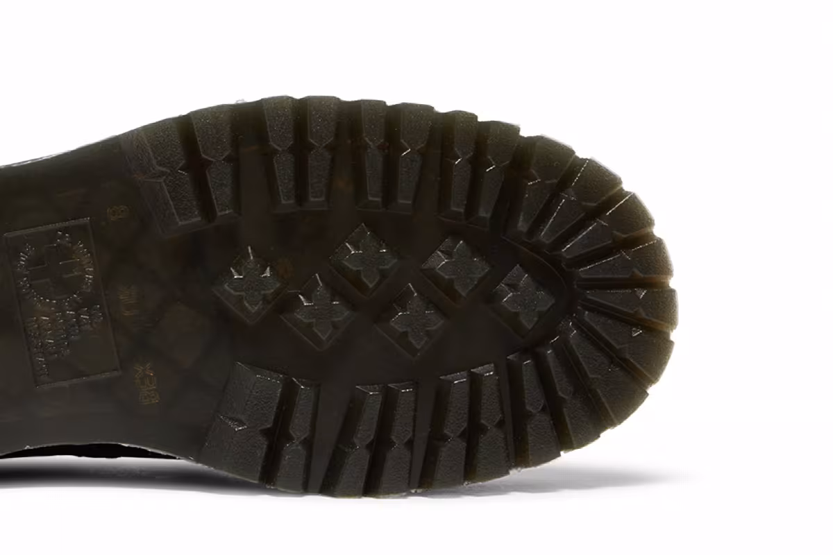 Dr. Martens x Rick Owens Strobe 1460 Quad Sole Jumbo Lace Boot Black, view 6