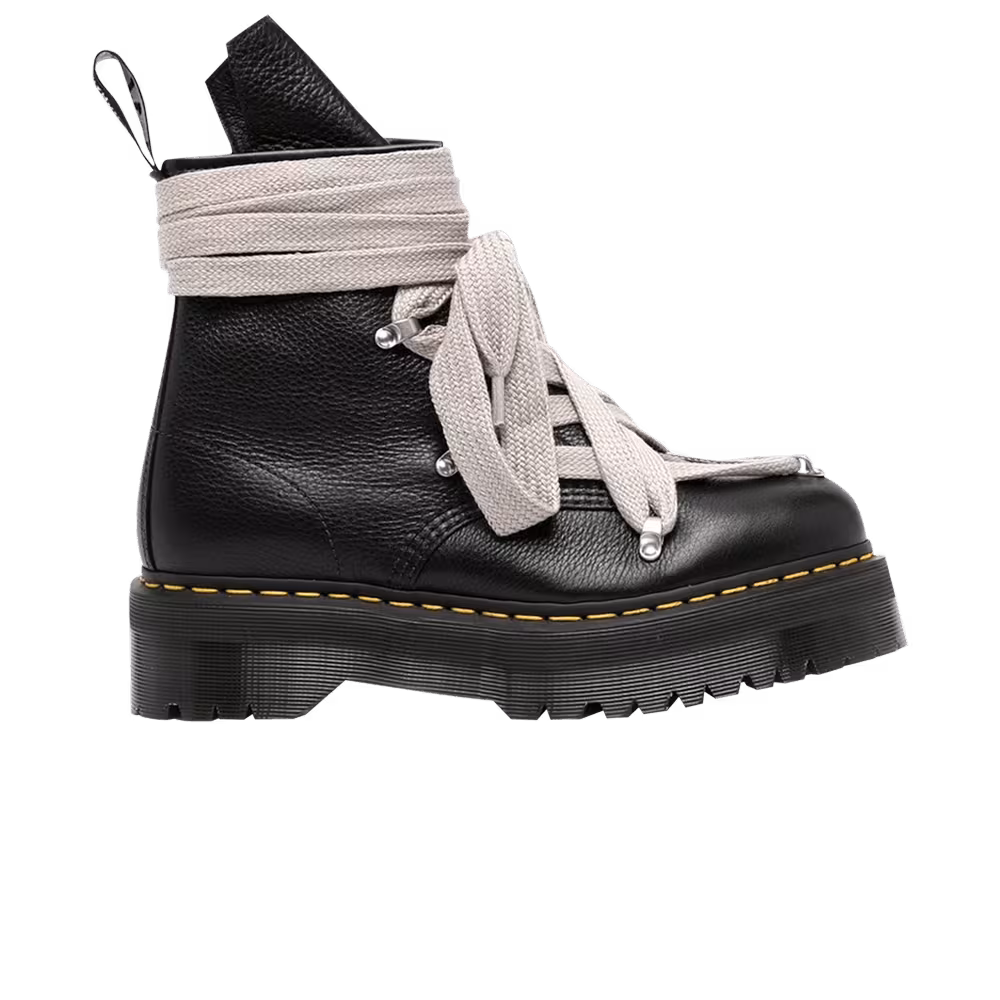 Dr. Martens x Rick Owens Women's 1460 Quad Sole Pentagram Jumbo Lace Boot Black