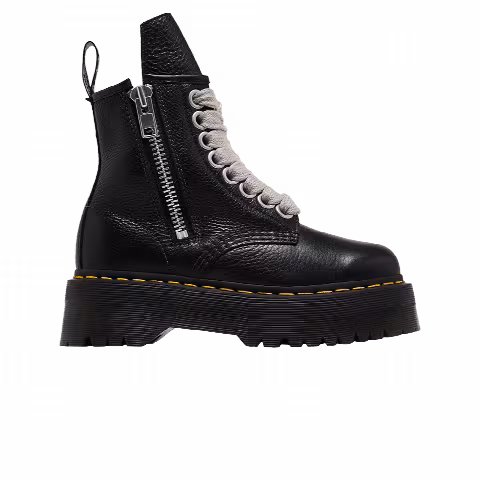 Dr. Martens x Rick Owens Wmns Strobe 1460 Quad Sole Jumbo Lace Boot 'Black'