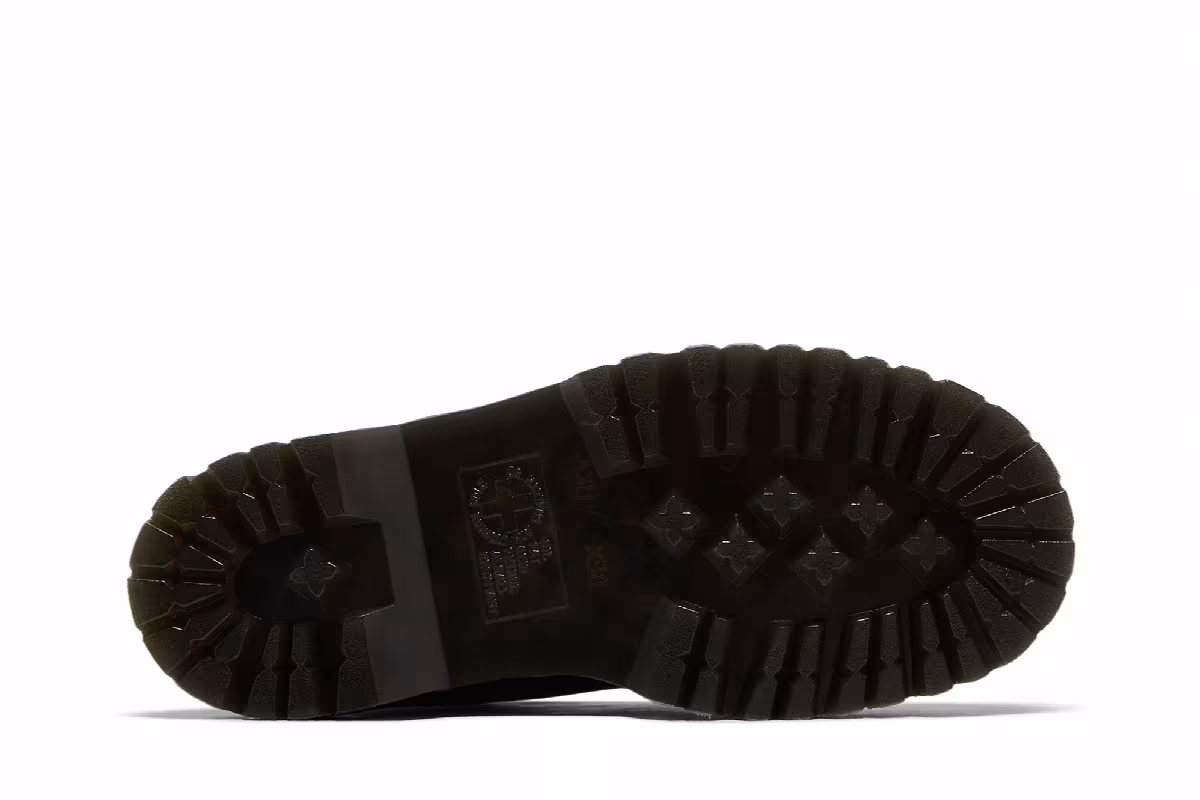 Dr. Martens x Rick Owens Women's Strobe 1460 Quad Sole Jumbo Lace Boot Black, view 5