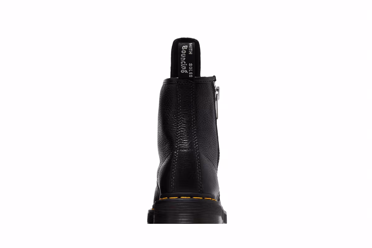 Dr. Martens x Rick Owens Women's Strobe 1460 Quad Sole Jumbo Lace Boot Black, view 8