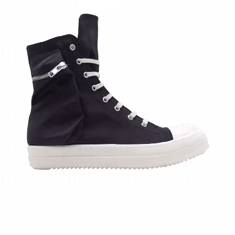 Rick Owens DRKSHDW Fogachine Cotton Nylon Cargo High 'Black Milk'