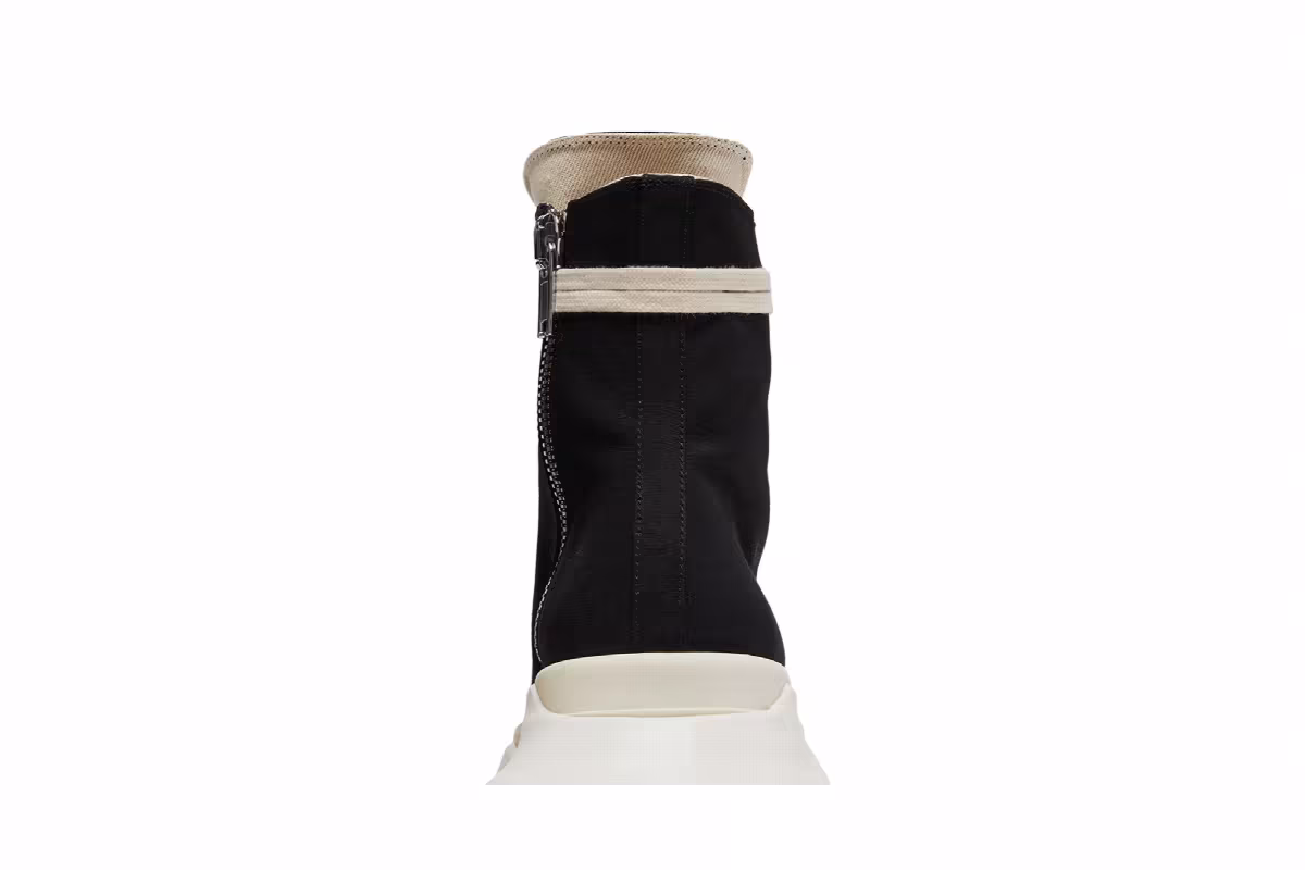 Rick Owens DRKSHDW Fogachine Cotton Nylon Abstract High Black Milk, view 8