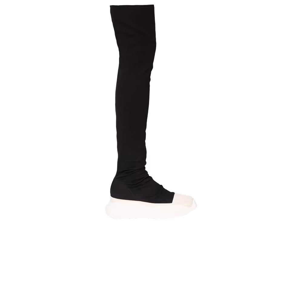 Rick Owens Women's DRKSHDW Abstract Stockings Boot Black Milk