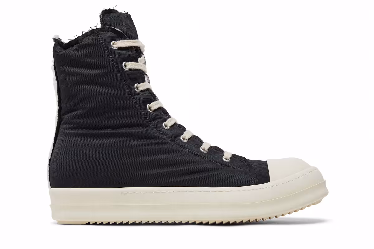 Rick Owens DRKSHDW Gethsemane Padded High Black Milk, view 2