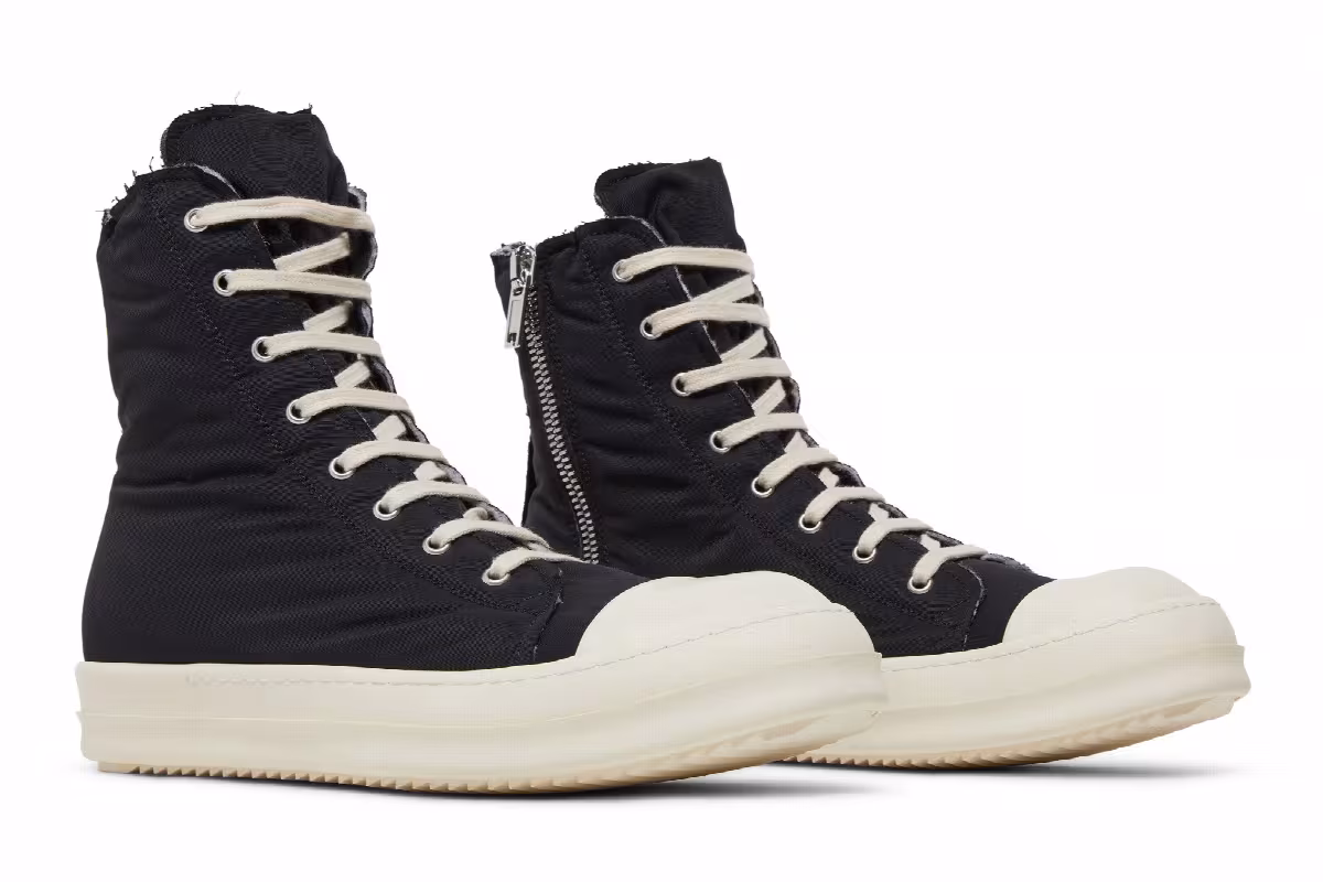 Rick Owens DRKSHDW Gethsemane Padded High Black Milk, view 9