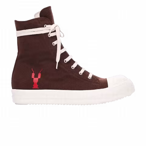 Rick Owens DRKSHDW Coated Canvas High 'Brown'