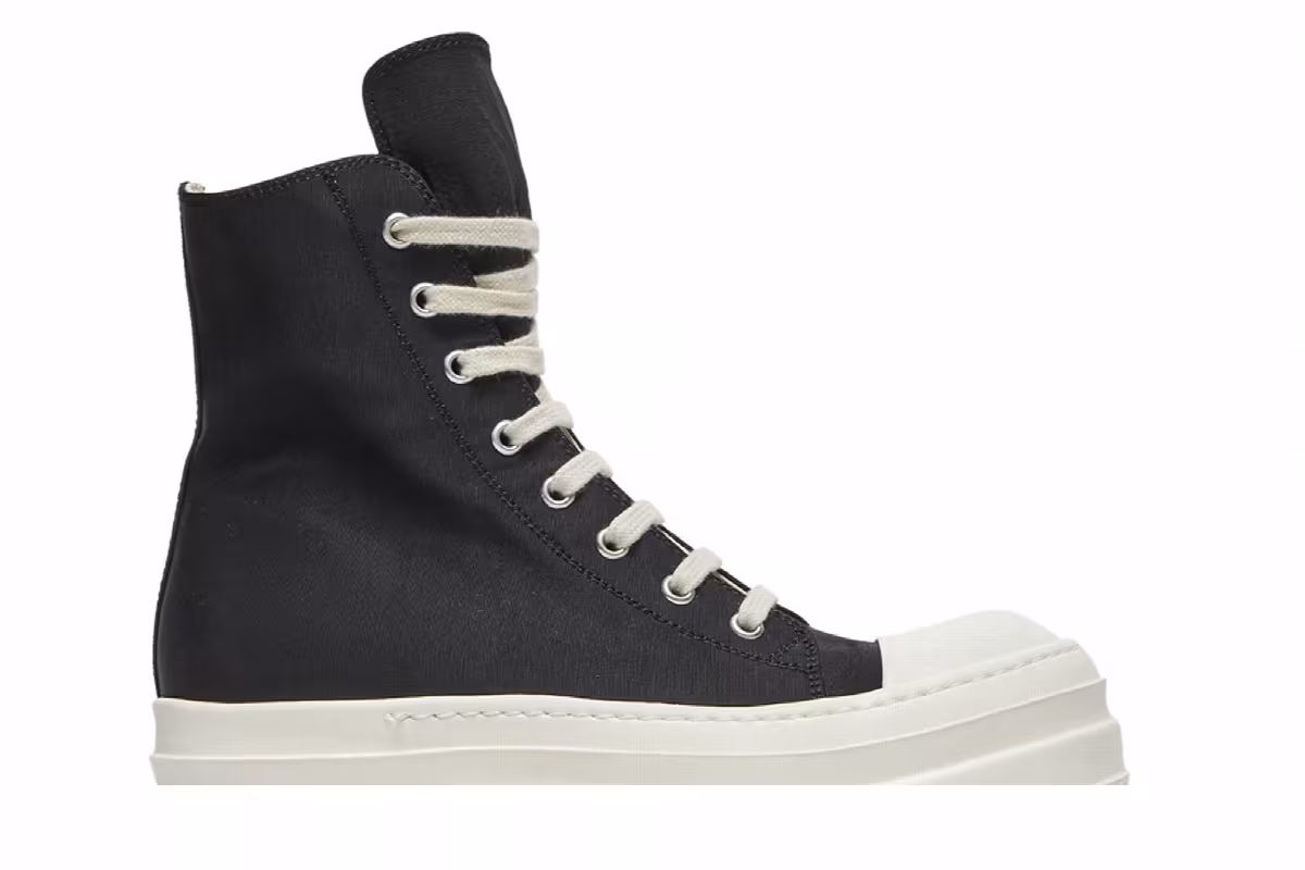 Rick Owens Women's DRKSHDW Double Bumper High Black, view 3