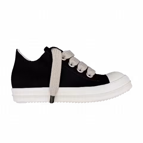Rick Owens DRKSHDW Jumbo Lace Denim Low 'Black Milk'