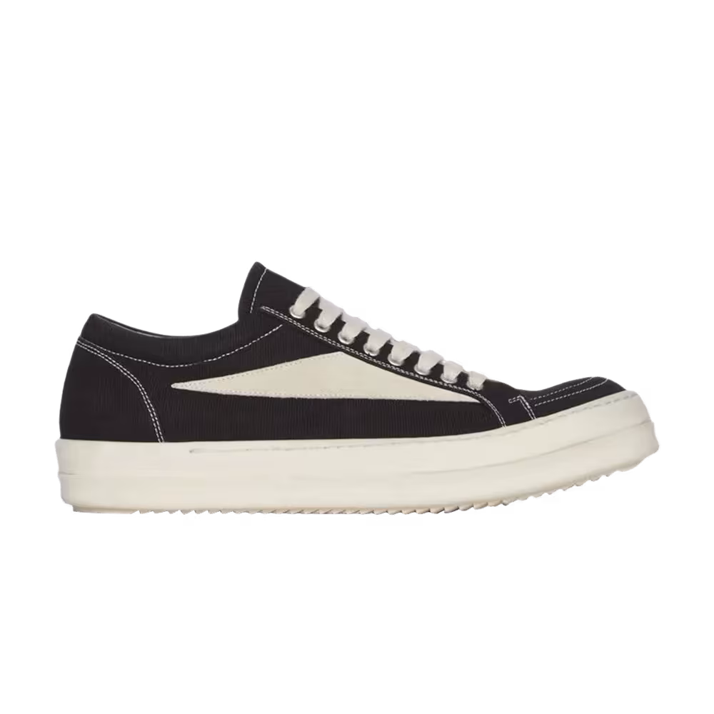 Rick Owens DRKSHDW Vintage Sneaker Black Milk