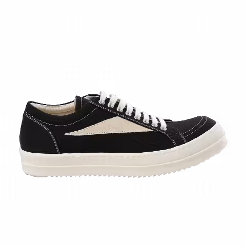 Rick Owens DRKSHDW Scarpe Denim Vintage Sneaker 'Black Milk'