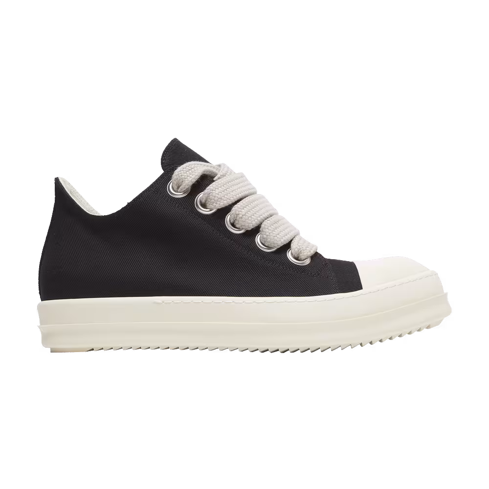 Rick Owens DRKSHDW Fogachine Cotton Megalace Low Black Milk