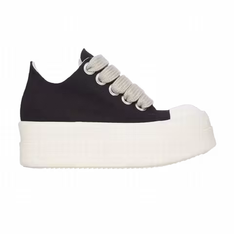 Rick Owens DRKSHDW Mega Bumper Jumbolace Low 'Black Milk'