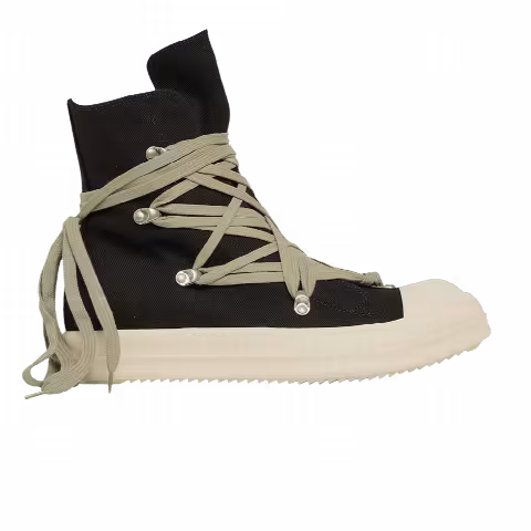 Rick Owens DRKSHDW Megalaced Low 'Black Milk'