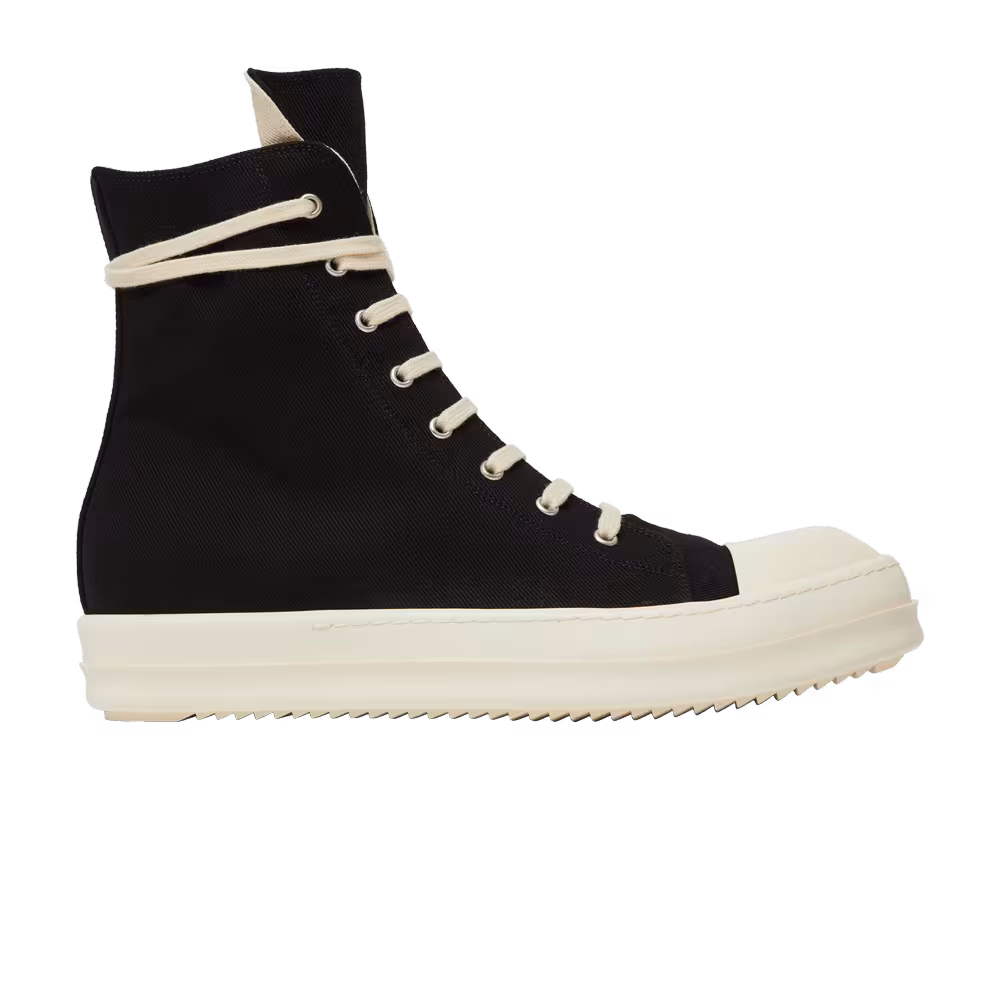 Rick Owens DRKSHDW Strobe Cotton Denim High Black Milk