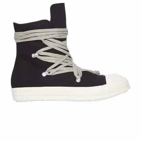 Rick Owens DRKSHDW Megalace Sneaks 'Black Milk'