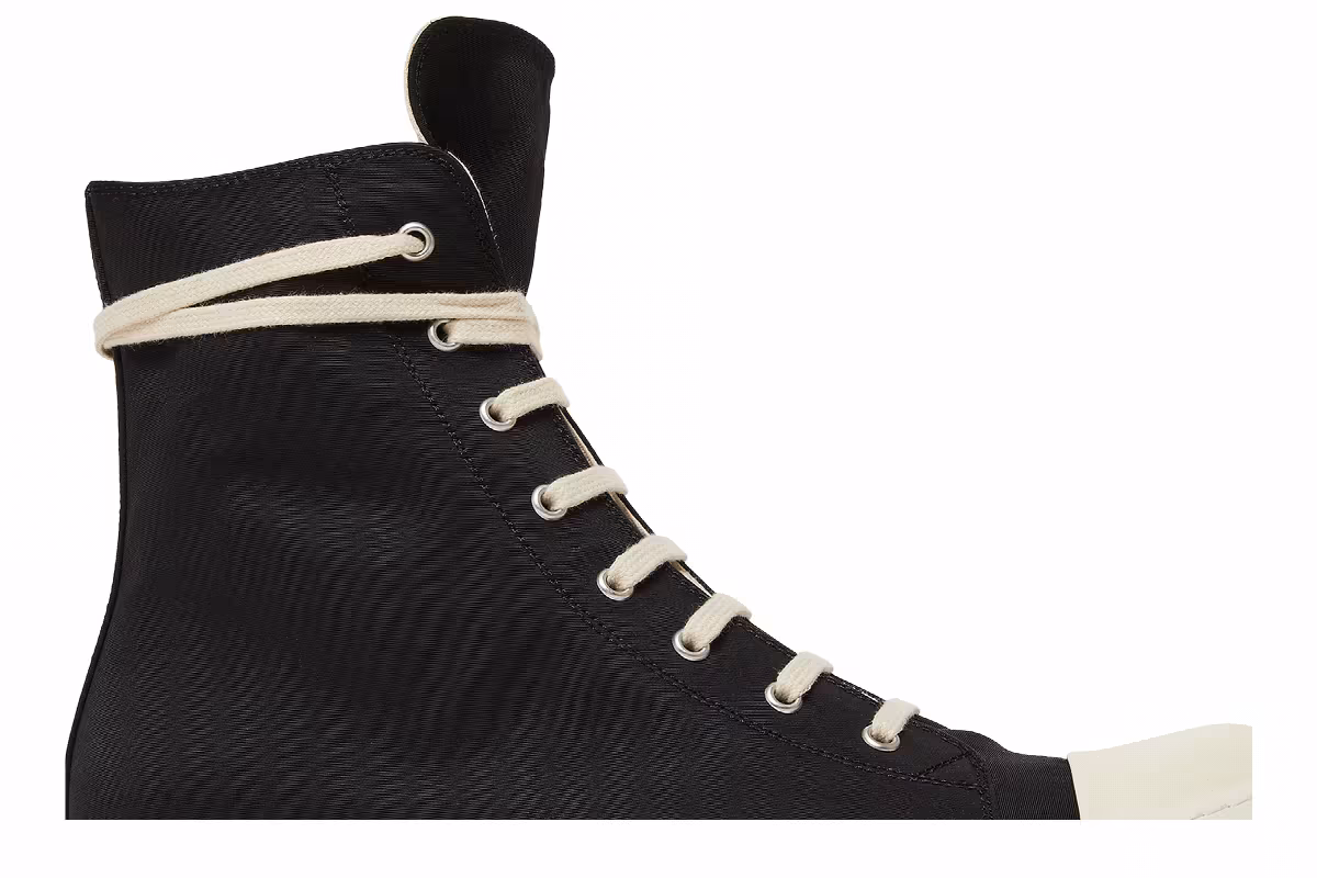 Rick Owens DRKSHDW Fogachine Cotton Nylon High Black Milk, view 3