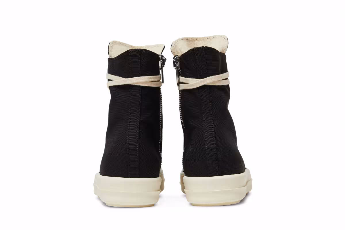 Rick Owens DRKSHDW Fogachine Cotton Nylon High Black Milk, view 7